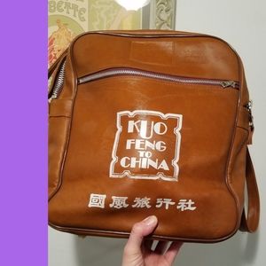 1970's vintage luggage purse